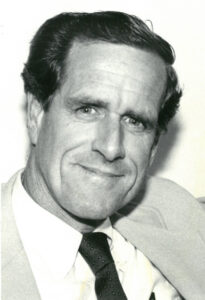 Black and white image of Russ Edgerton