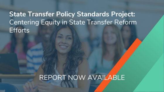 SHEEO releases new report: Centering Equity in State Transfer Reform Efforts