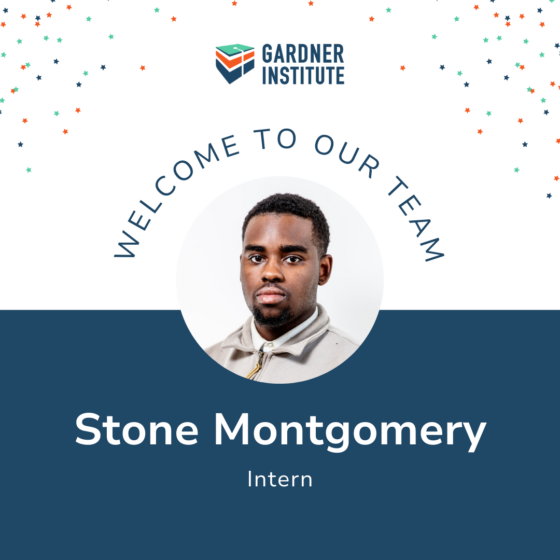 Stone Montgomery joins the Gardner Institute as Undergraduate Intern