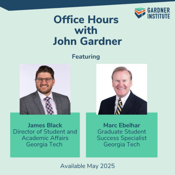Episode 159- Graduate Student Orientation with James Black and Marc Ebelhar