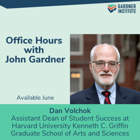 Episode 163- Graduate and Professional Student Success with Dan Volchok