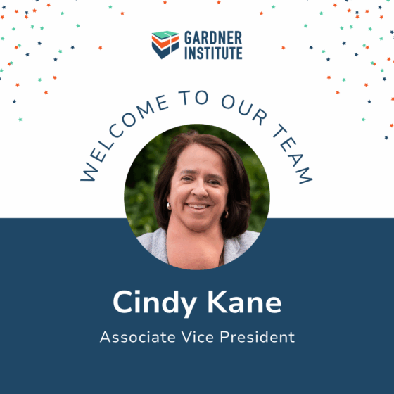 The Gardner Institute Welcomes Cindy Kane to the Team