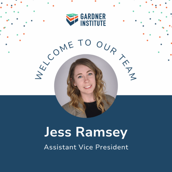 The Gardner Institute Welcomes JESS RAMSEY to the Team