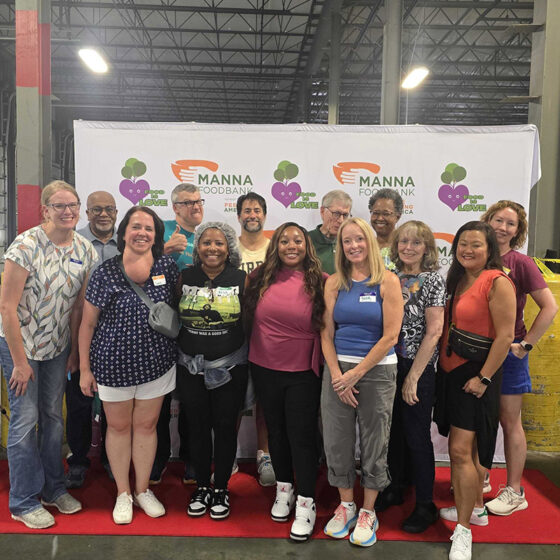 Gardner Institute Team Volunteers with Asheville Community