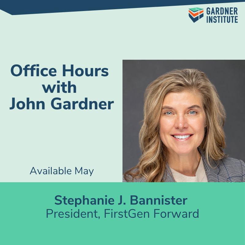 Office Hours with John Gardner. Available May. Stephanie J. Bannister