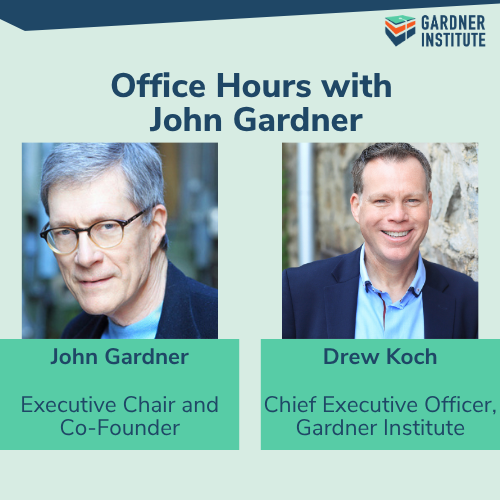 Episode 200- Expanding our Mission: The Graduate and Professional Student Experience with John Gardner and Drew Koch